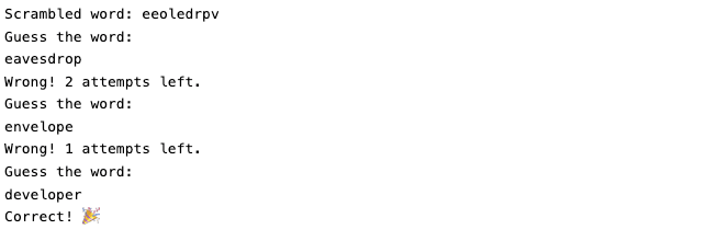 word scramble game output.png